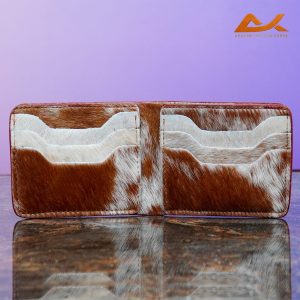 Premium Handmade Hair on Leather Wallet | Bifold Wallet