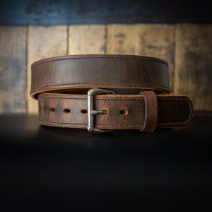 Handmade full grain leather belt